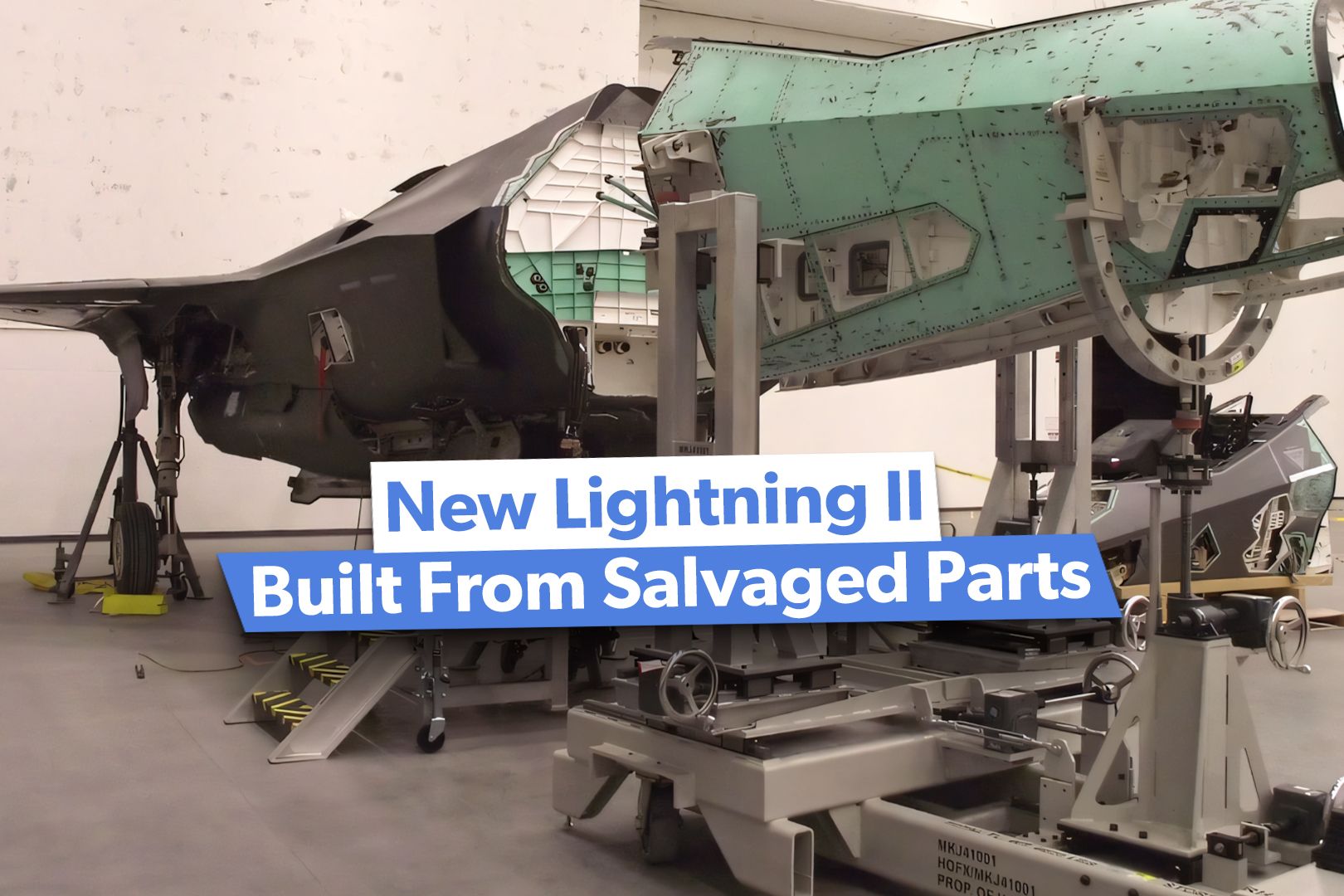How The US Air Force Stitched Up 2 Mishap Damaged F-35s To Make A New Lightning II