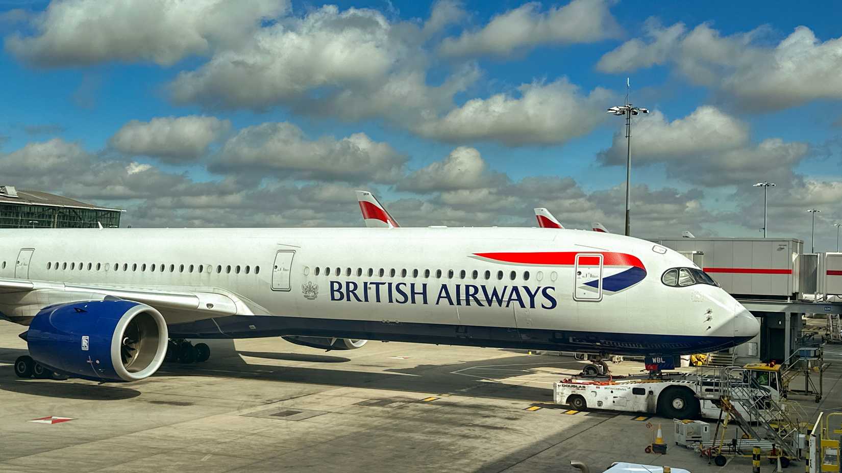 British Airways Airbus A350 at LHR