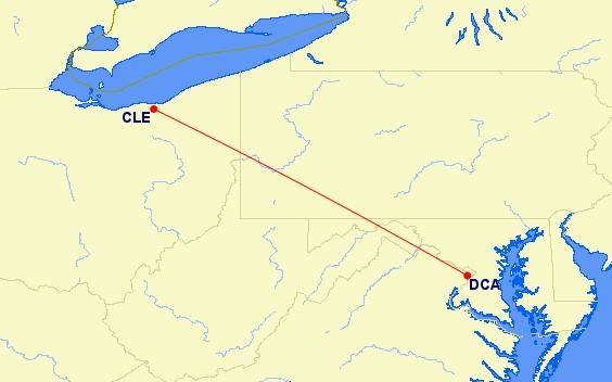 PSA Airlines' 7 Busiest CRJ700 Routes