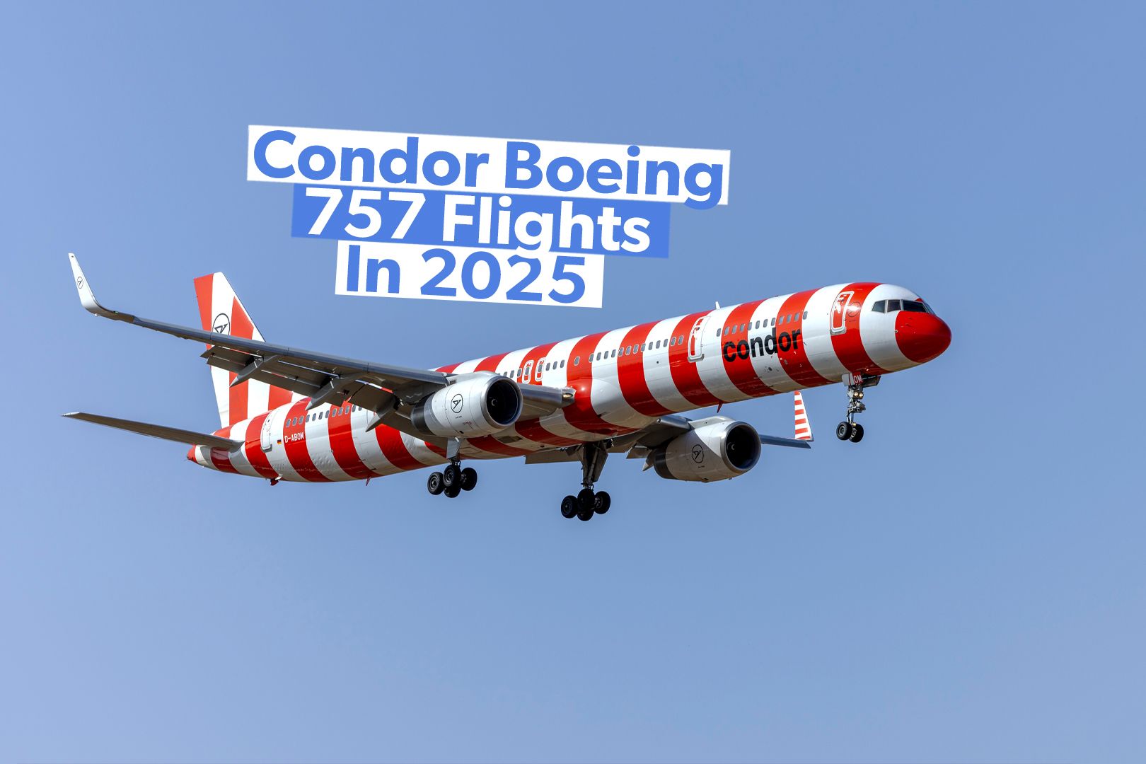 Condor's Top 10 Boeing 757 Routes This Year By Flight Frequency 3x2