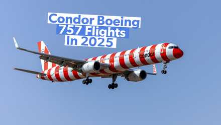 Condor's Top 10 Boeing 757 Routes This Year By Flight Frequency 3x2