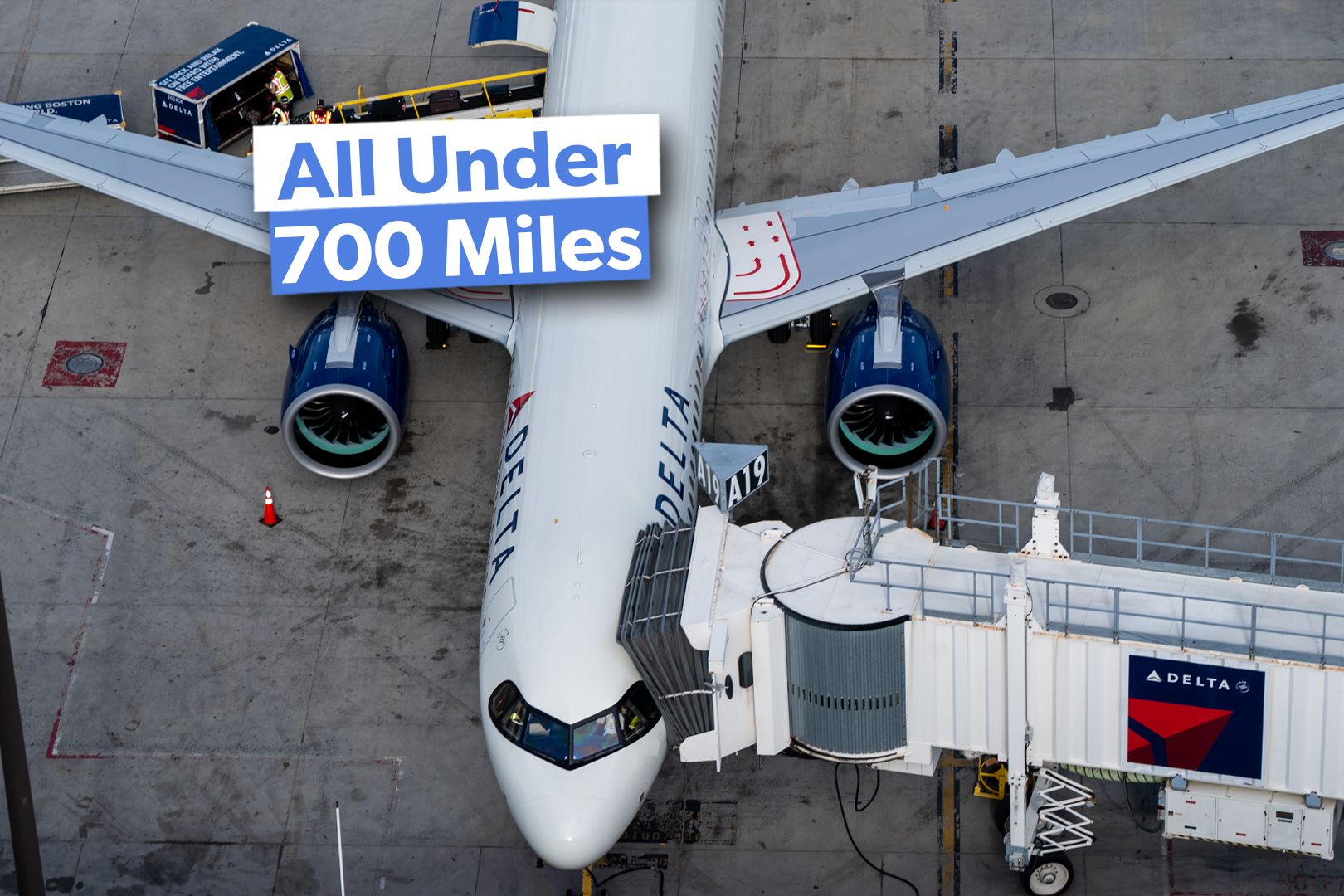 Delta Air Lines' 10 Shortest Airbus A321neo Routes 3x2