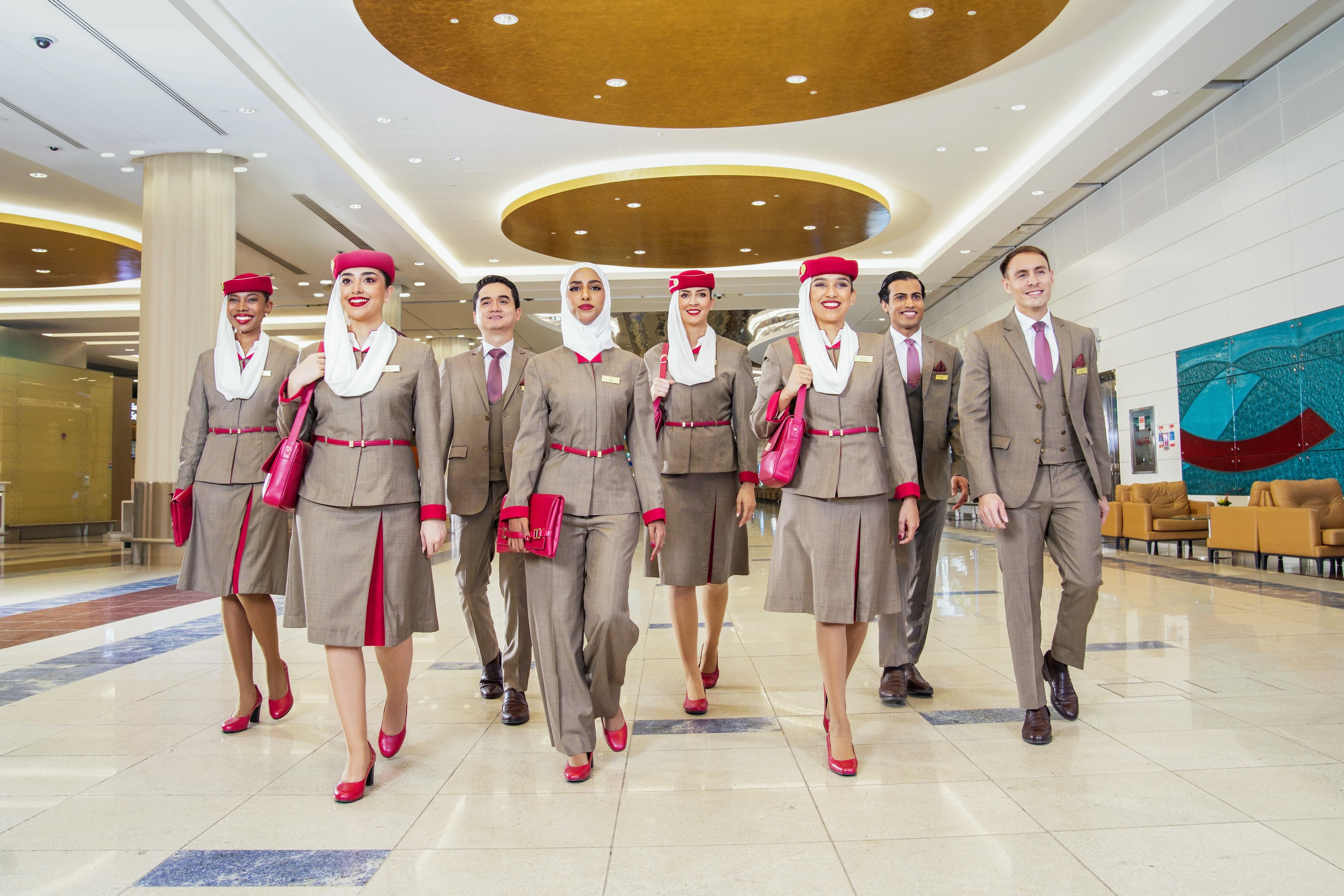 Emirates new VIP uniforms