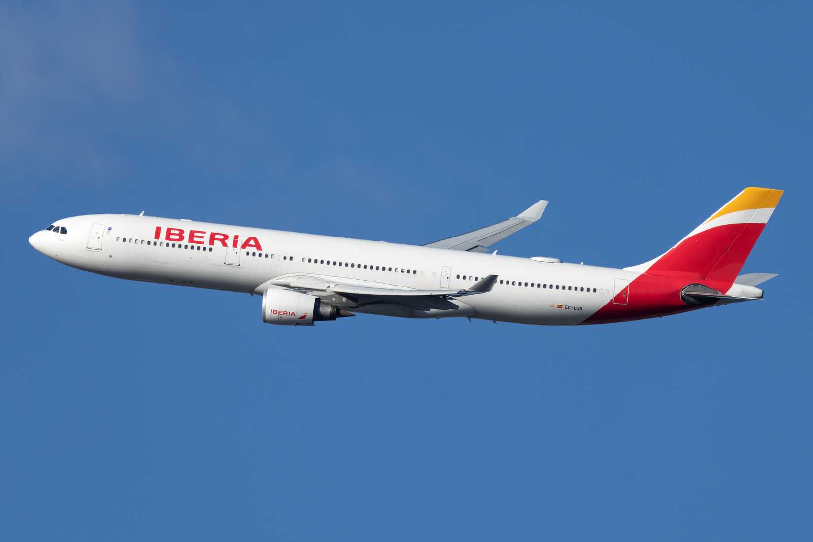 Iberia Airbus A330-300 Inflight