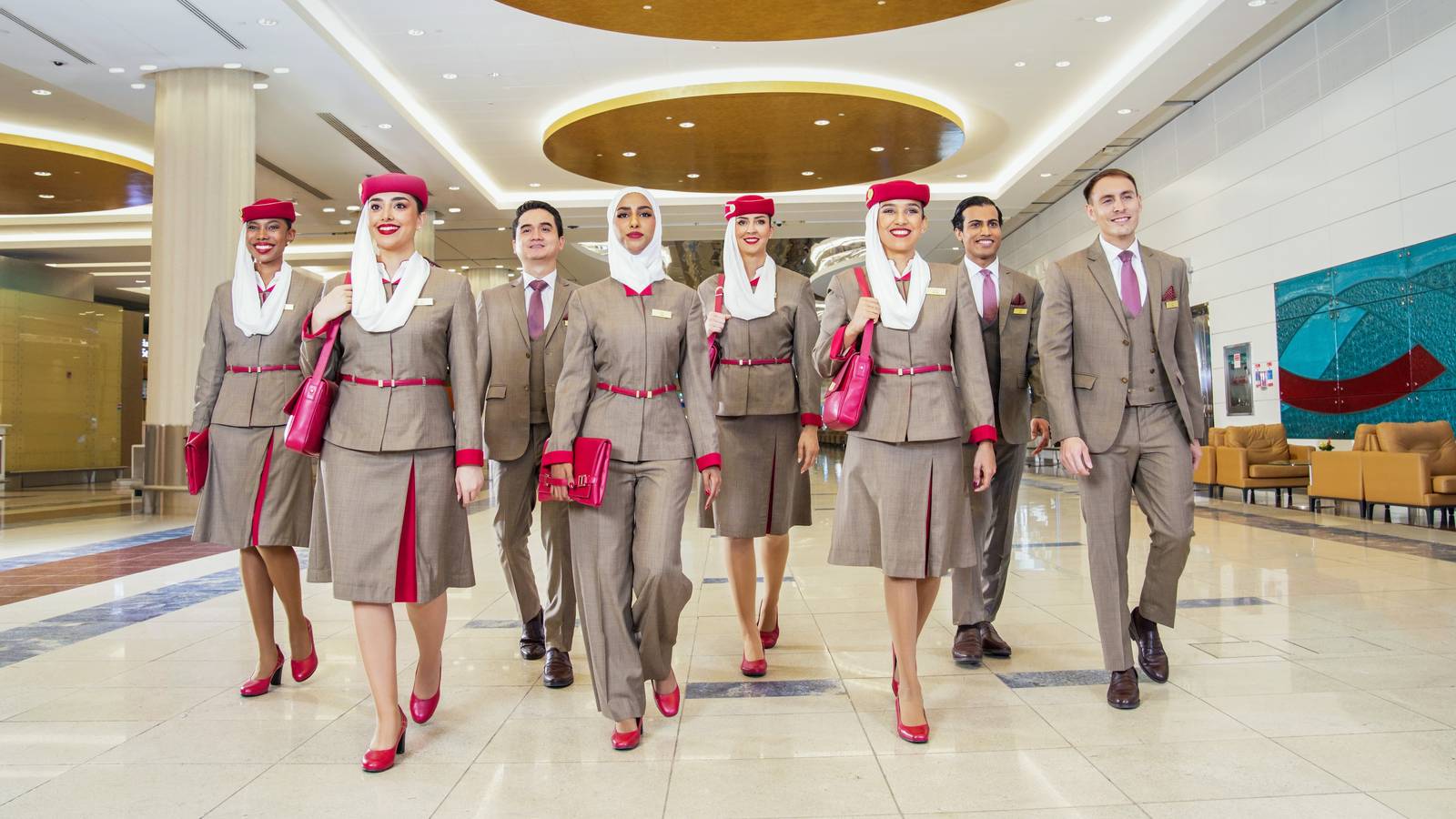 Emirates Unveils New Uniforms For Premium & VIP Passenger Services Team