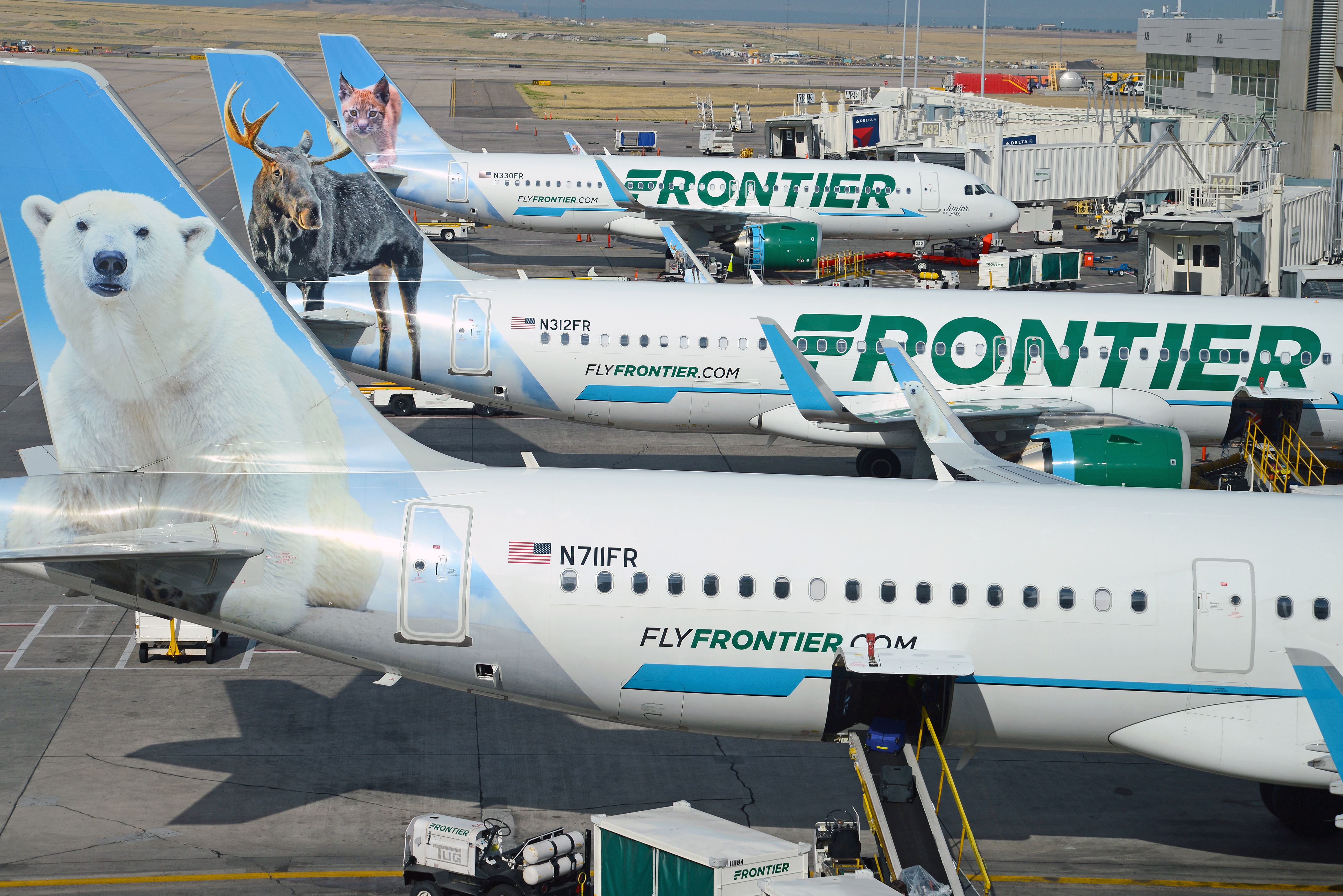 US DOT Fines Frontier Airlines $650,000 For "Chronically Delayed Flights"