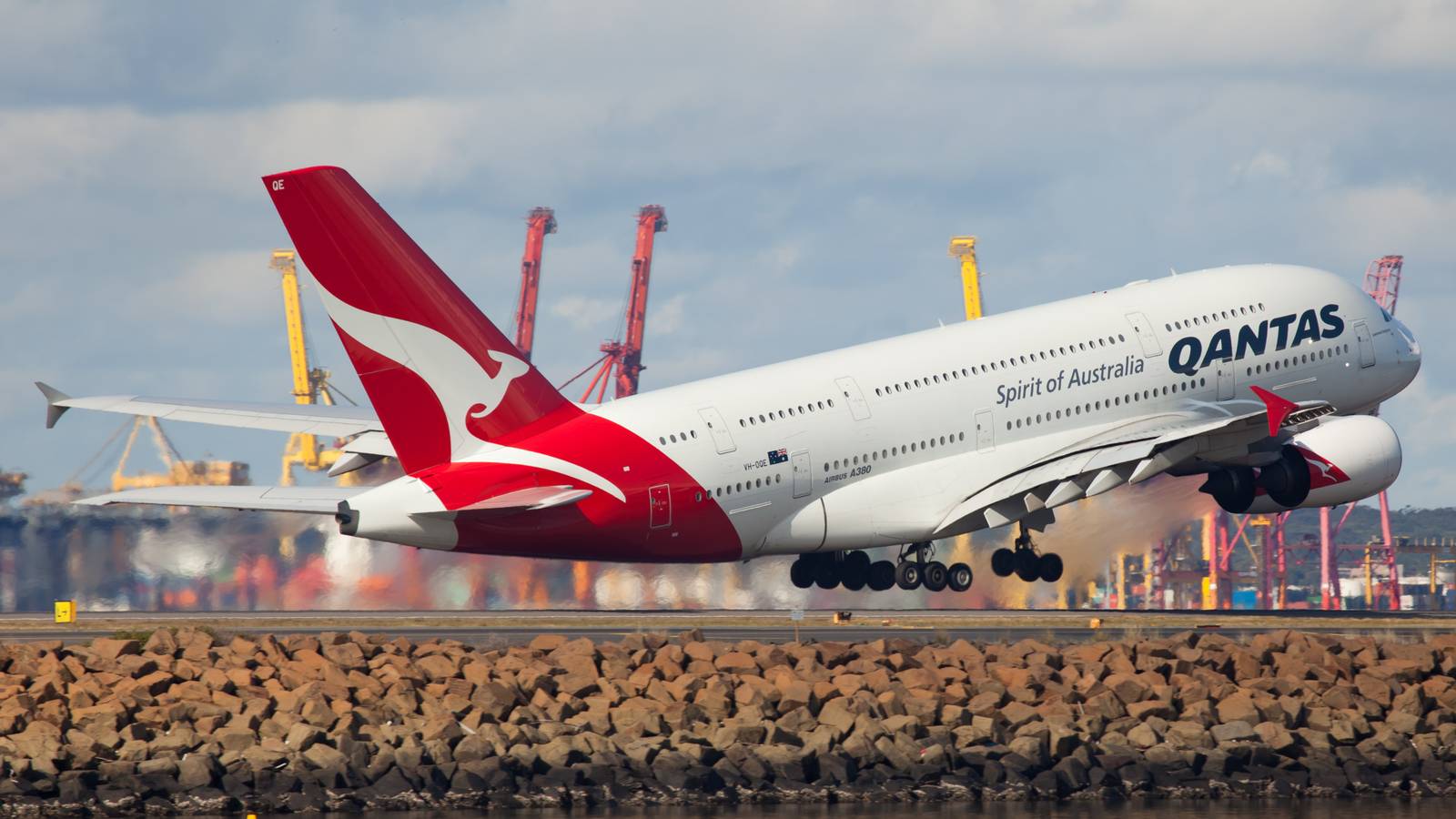 Qantas Airbus A380 Flight To Johannesburg Delayed By Falling SpaceX Rocket Debris