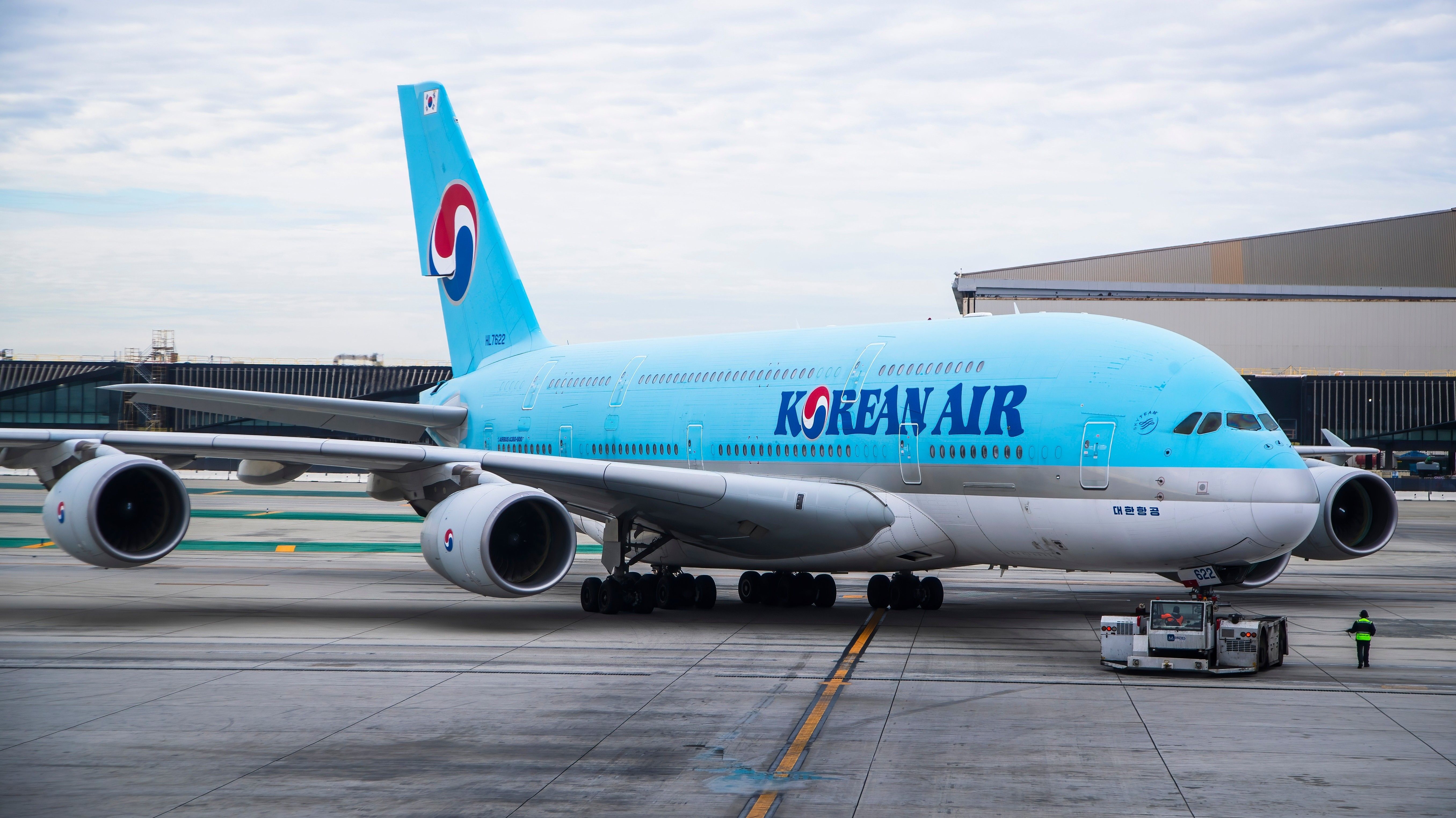 ✨New!! Korean AIR ／ 約1/150／エアバスA380 HL7613] Airbus A380-861 Korean Air 大韓航空