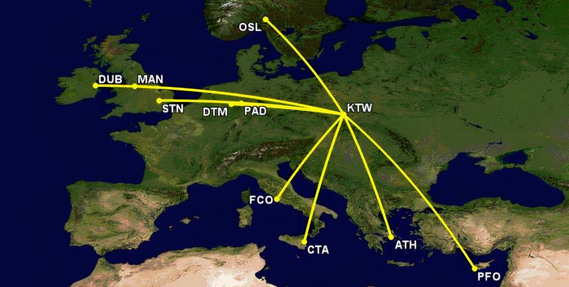 Ryanair's Only Boeing 737-700 And Where It Flies