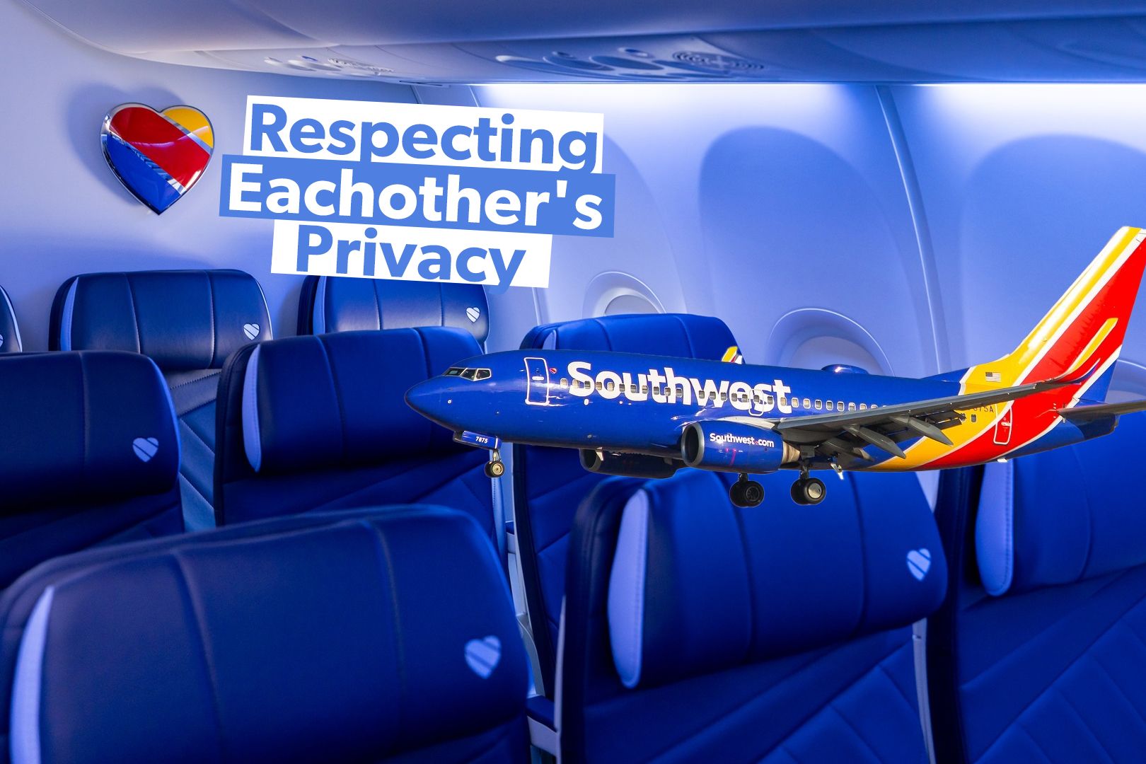 The Interesting Hack One 6'4 Traveler Uses To Sit Comfortably On A Southwest Airlines Flight 3x2