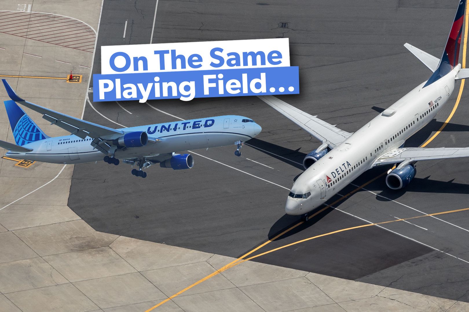 The True US Legacy Rivalry Might Only Be Just Between Delta & United Airlines 3x2