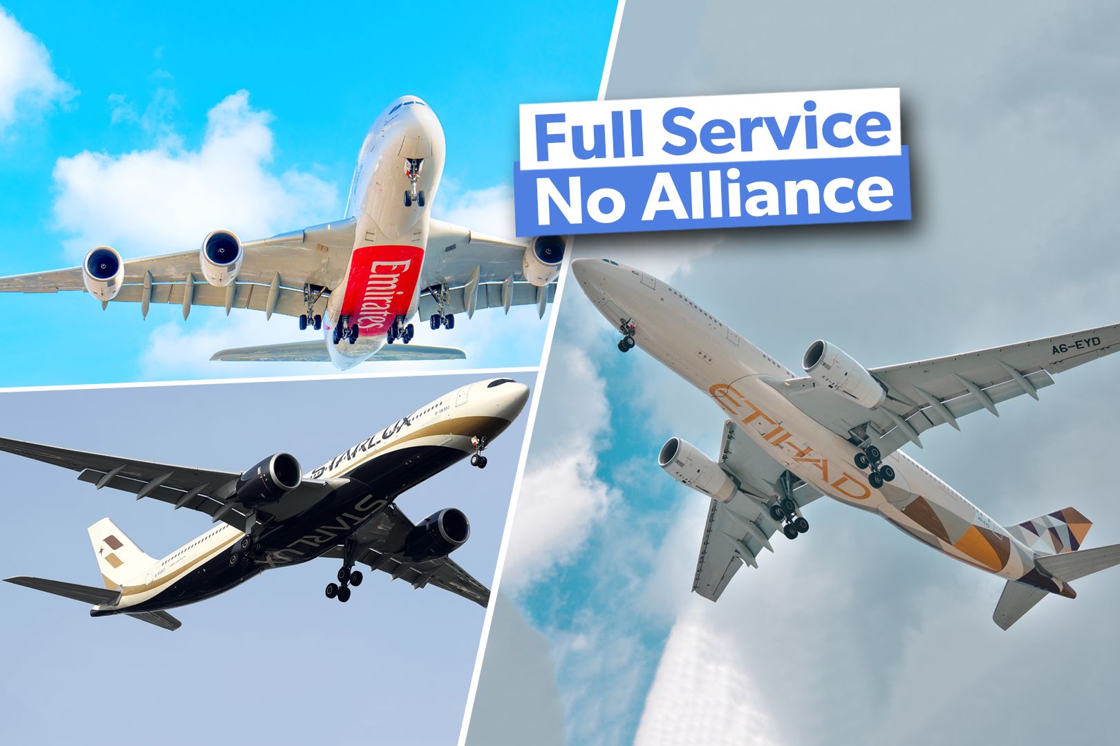 The World's Only 3 Full Service Airlines That Still Aren't Part Of An Alliance 3x2