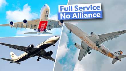 The World's Only 3 Full Service Airlines That Still Aren't Part Of An Alliance 3x2