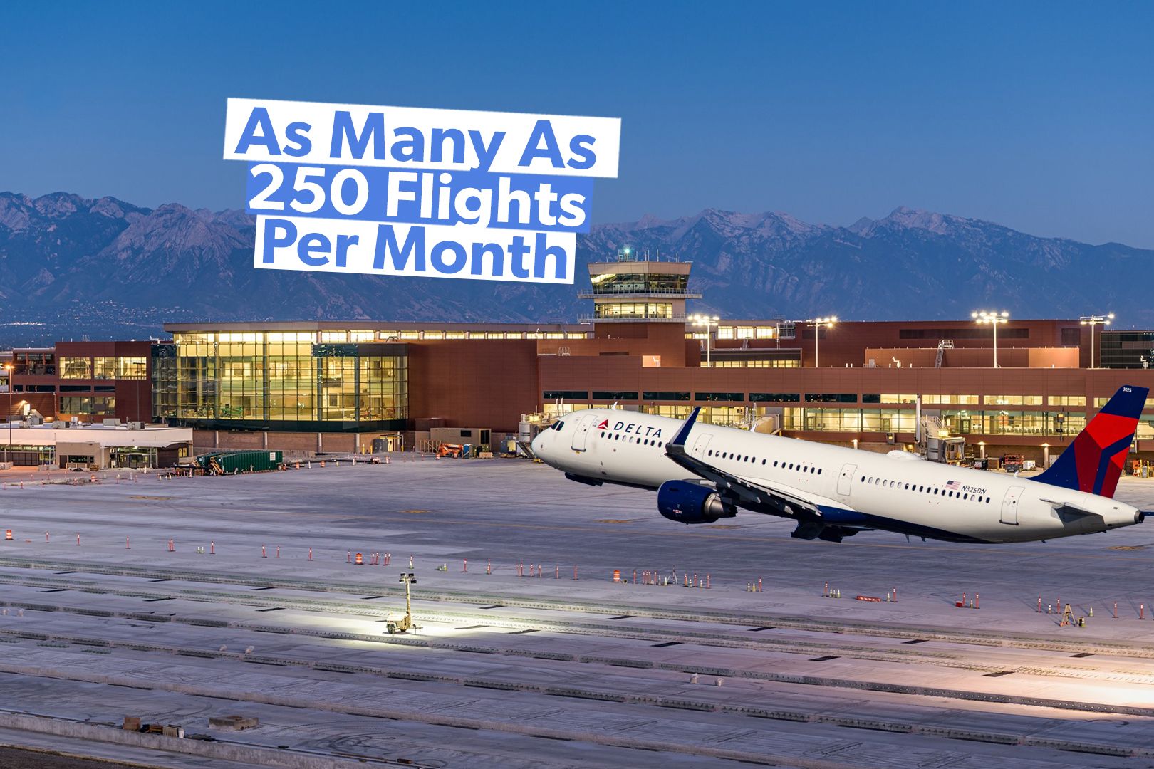 Top 10: Delta Air Lines Most-Frequent Routes From Salt Lake City