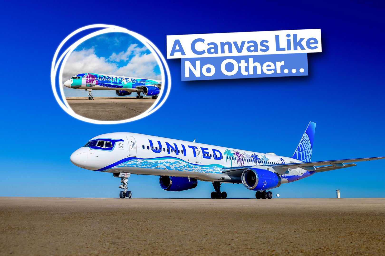 Why These 2 United Airlines Boeing 757-200s Have Stunning Paint Schemes
