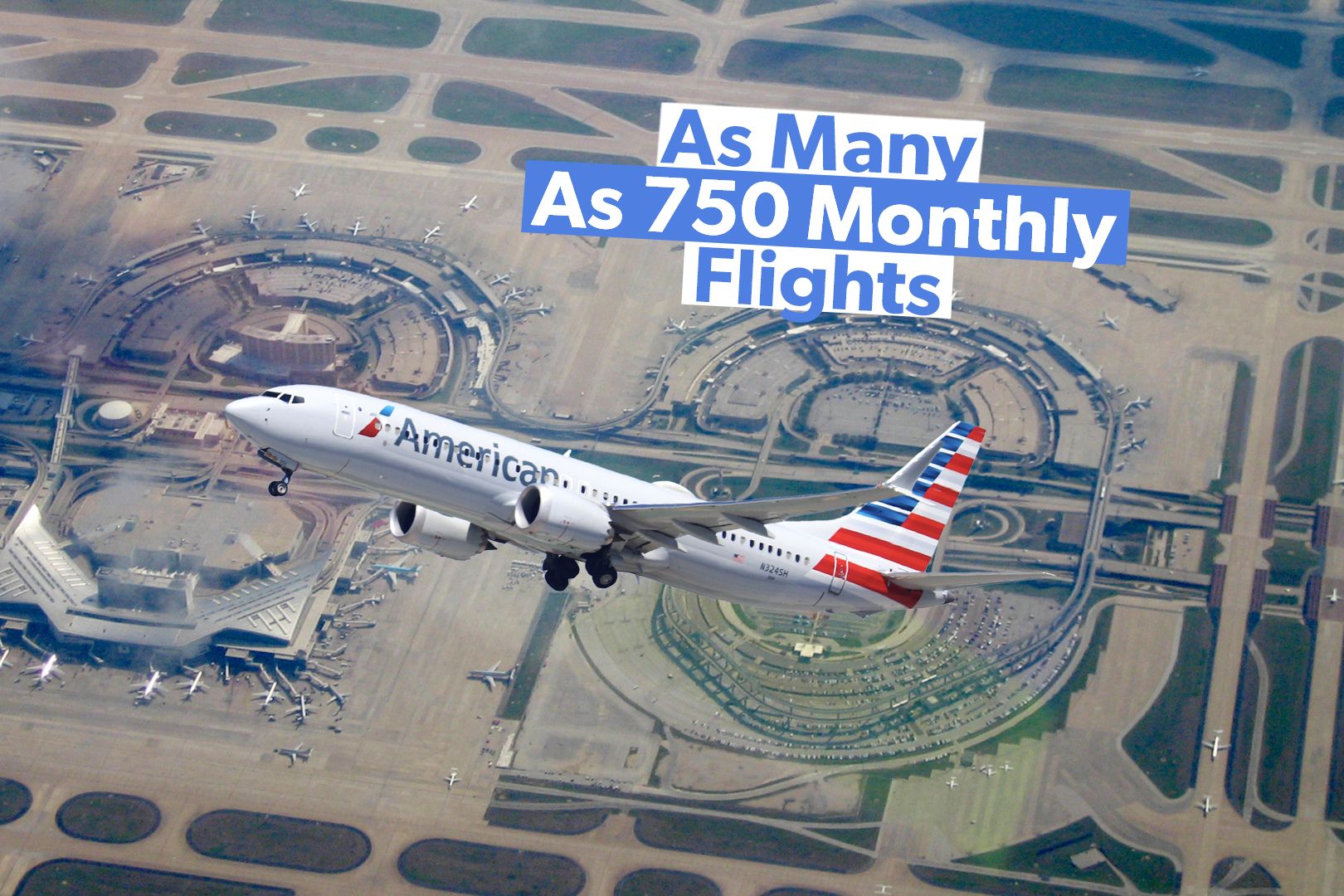 10 Of American Airlines' Most Frequent Hub-To-Hub Routes