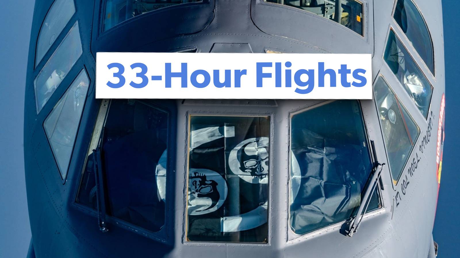 How US Air Force Global Strike Command Gets Aircrew Fit To Fly B-52s For 33 Hours