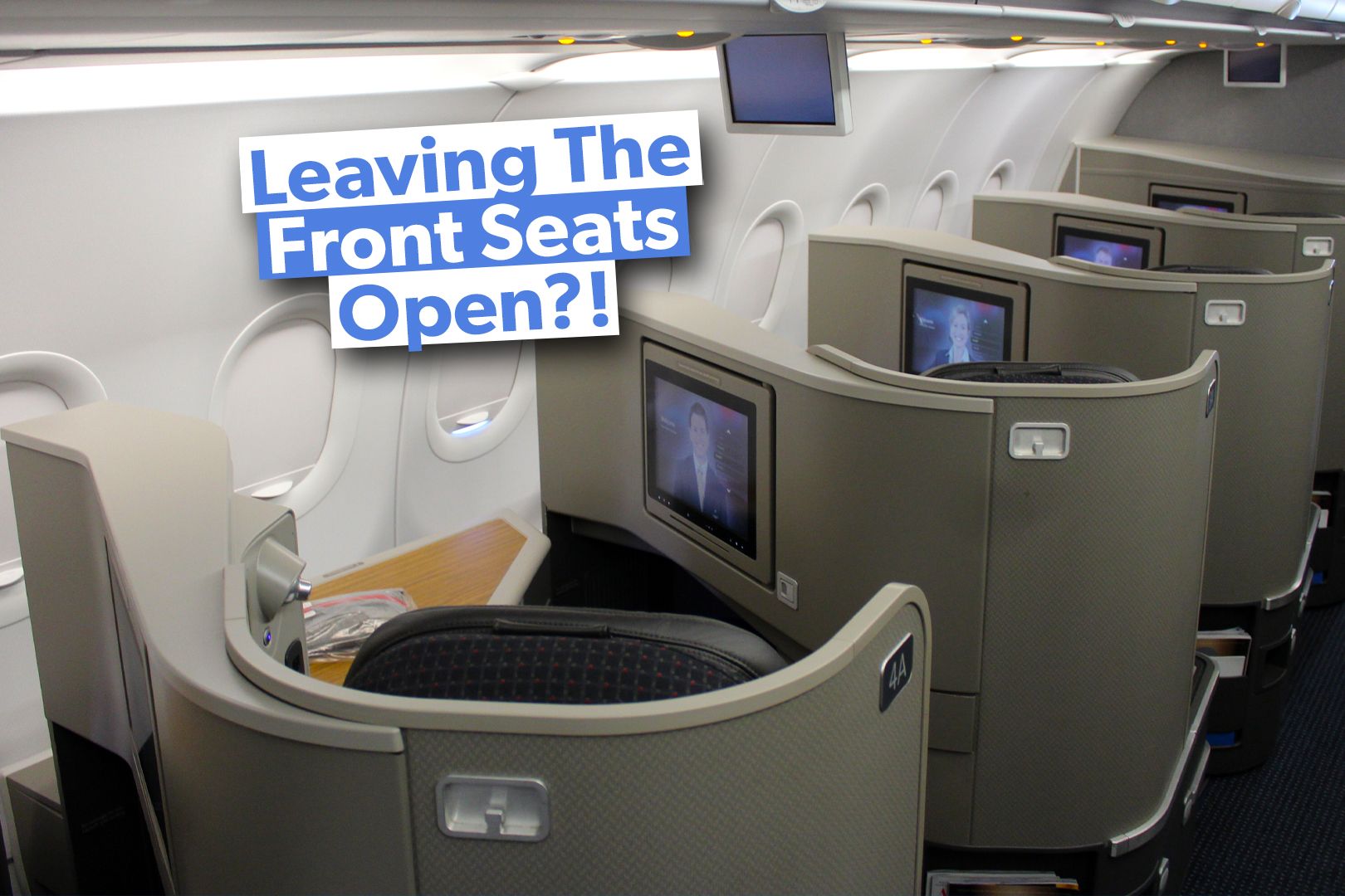 5 Reasons Why Filling Up First Class Is Not Always A Priority