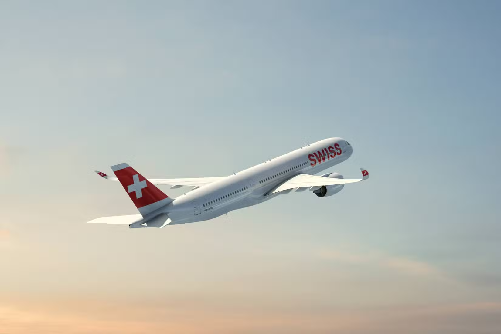 SWISS A350 Rendering