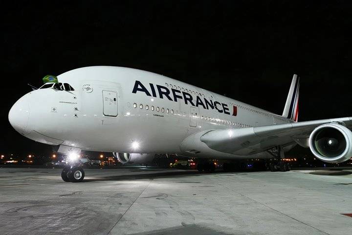 Air France A380 CDG-GIG