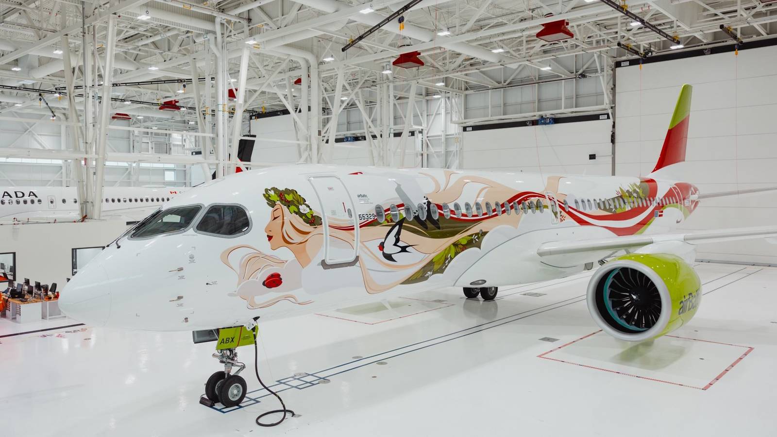 airBaltic Gets 50th Airbus A220-300 With Special Livery
