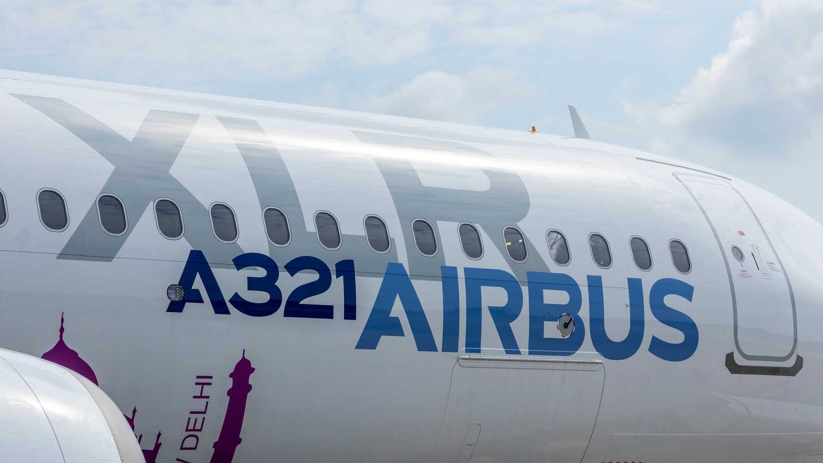 Airbus A321XLR fuselage shutterstock_2563135993