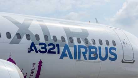 Airbus A321XLR fuselage shutterstock_2563135993