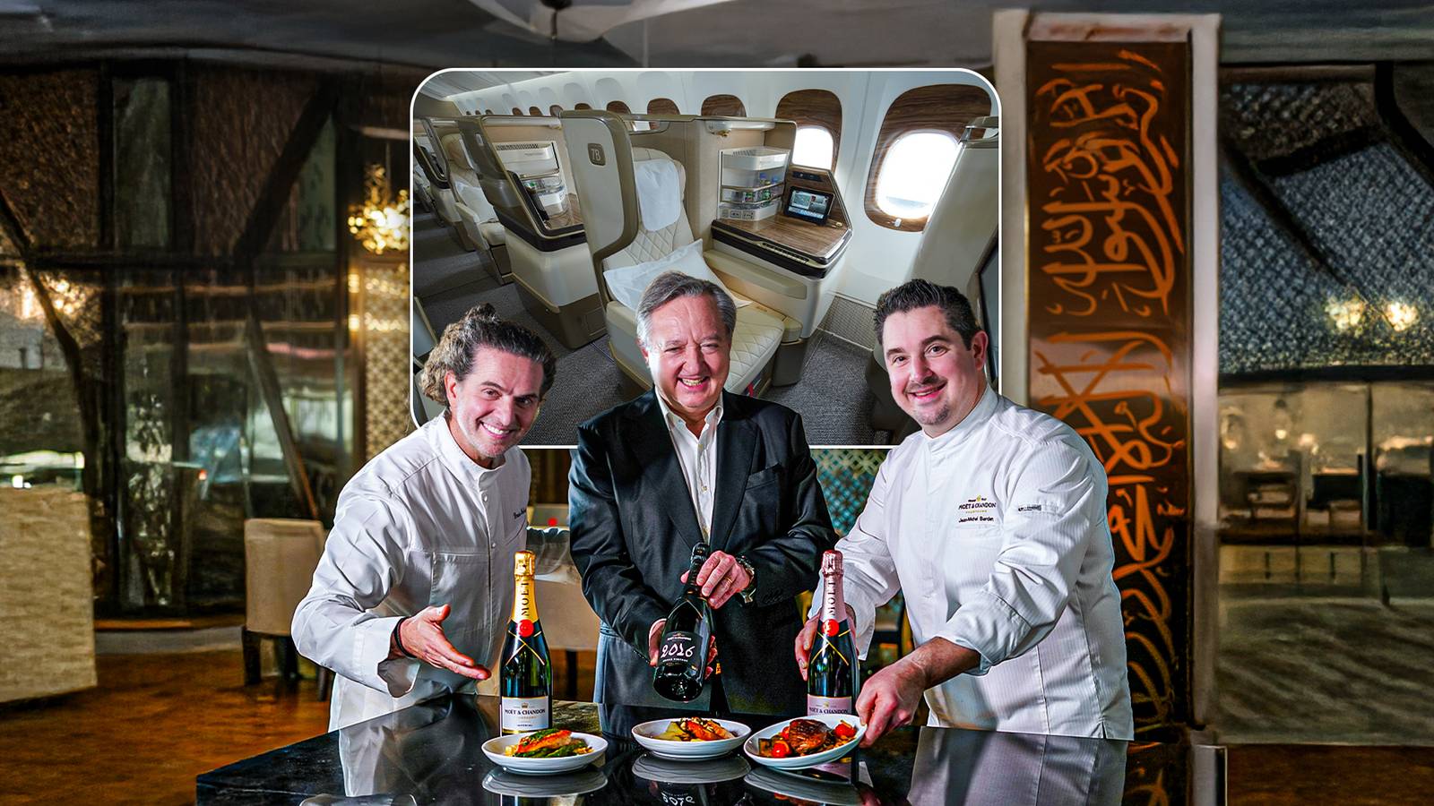The Chefs Behind Emirates' Epicurean Business Class Menu Revamp