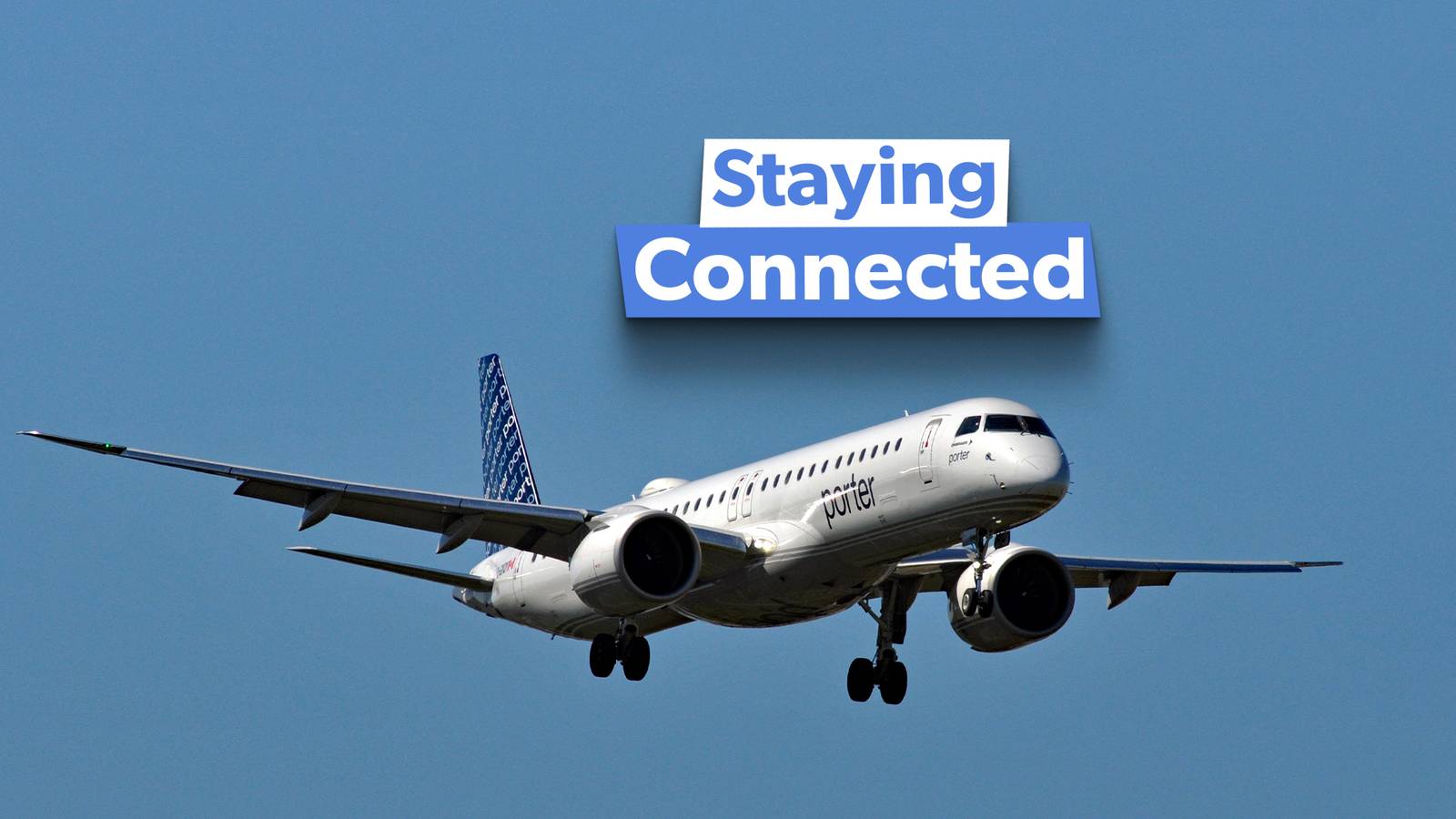 Does Porter Offer WiFi On Its Planes?