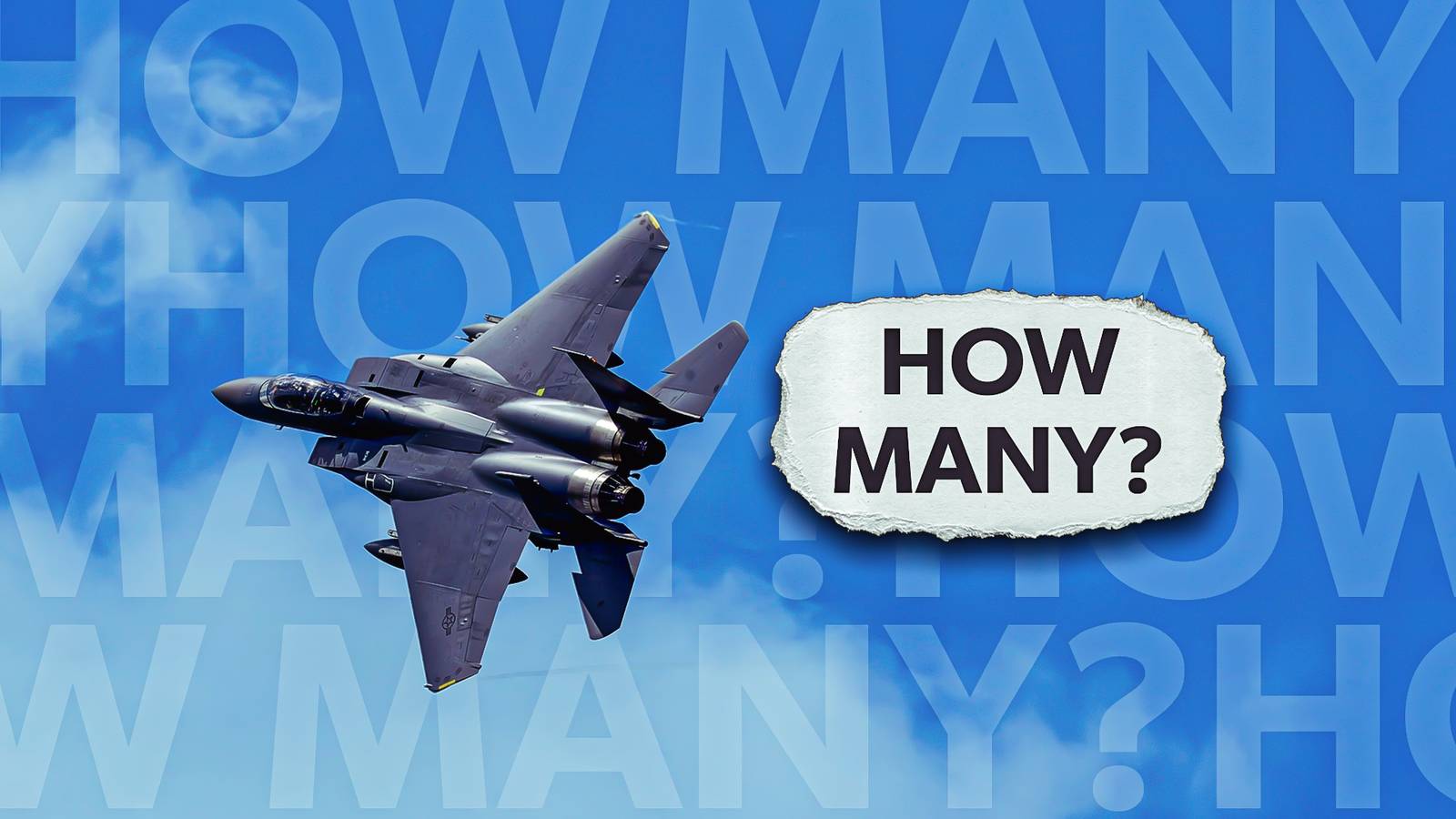 How Many F-15s Has Boeing Delivered Over The Last 5 Years?