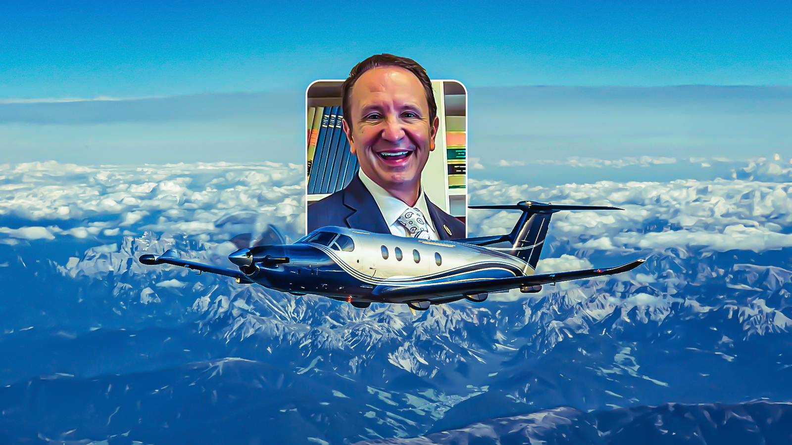 The Pilatus PC-12 That The Governor Of Louisiana Travels On