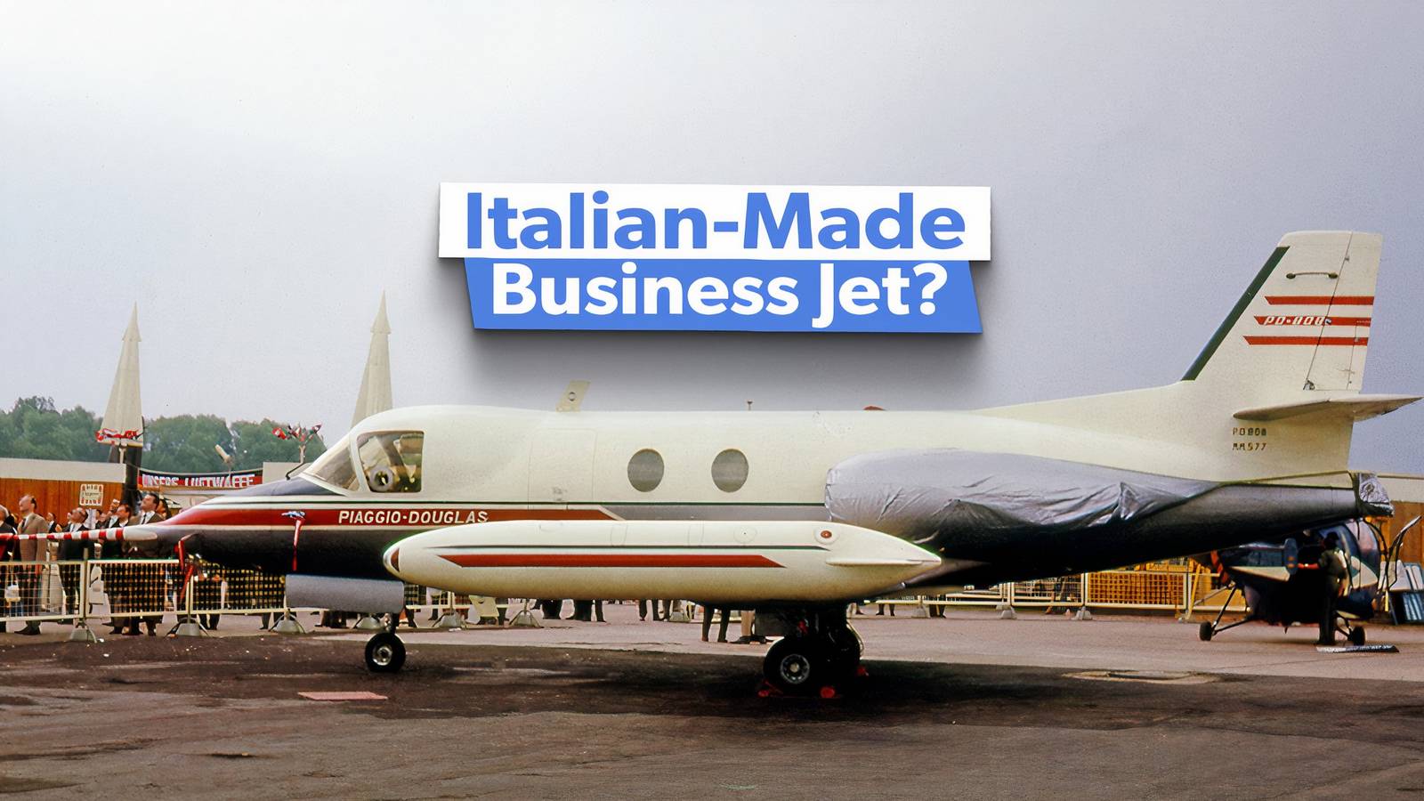 Italian-Made Business Jet? A Closer Look At The Piaggio PD.808