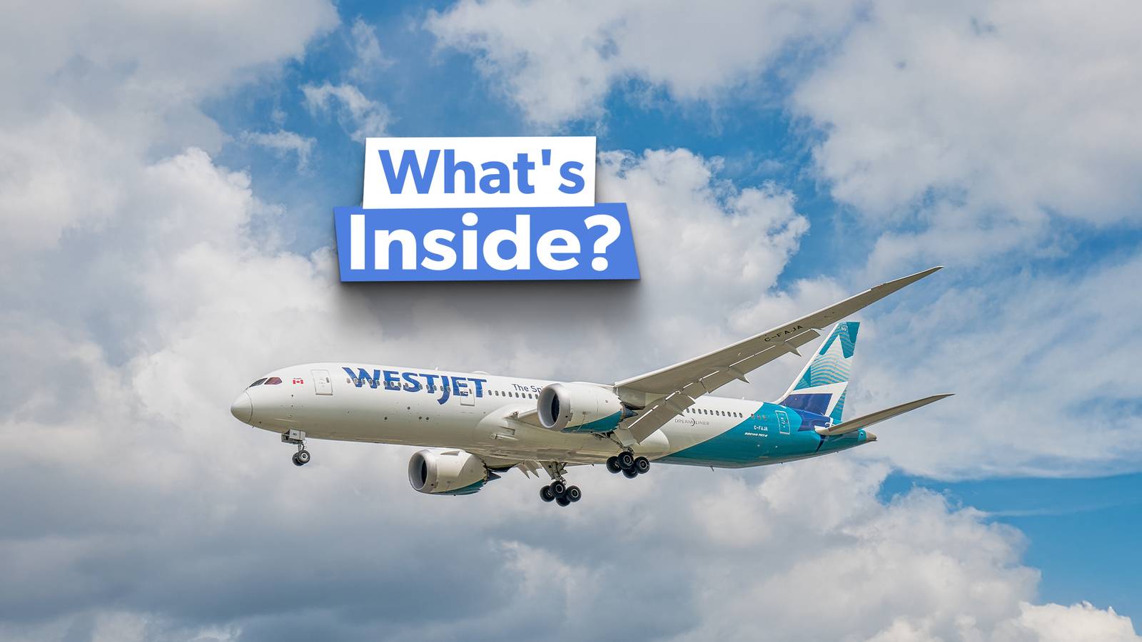 Inside WestJet's Boeing 787 Dreamliners