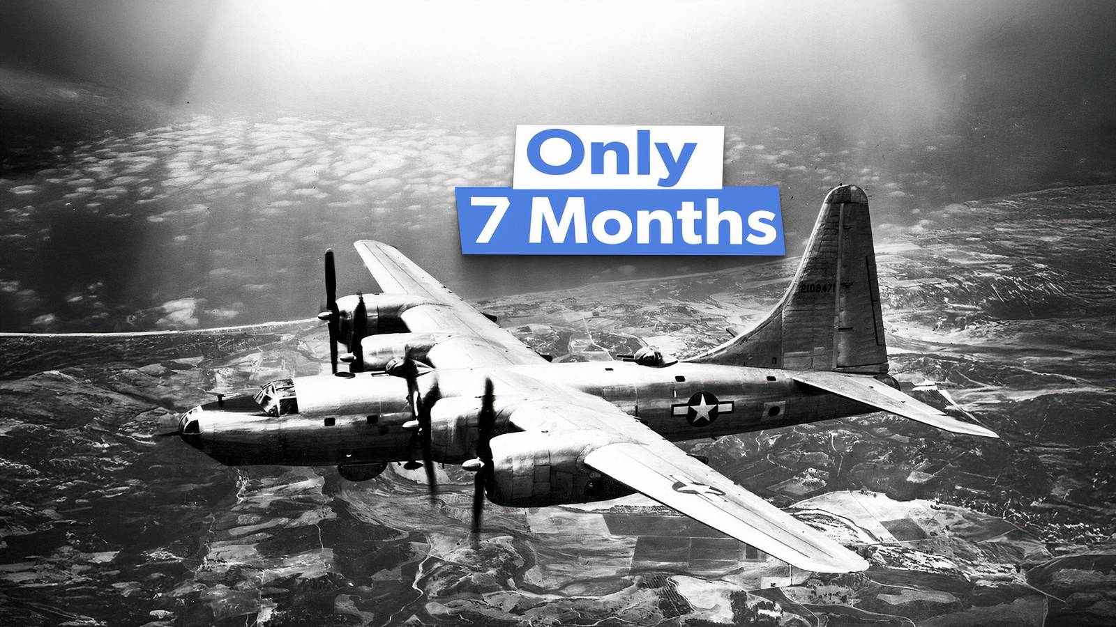 Only 7 Months: The US Consolidated B-32 Dominator's Very Brief Service Life