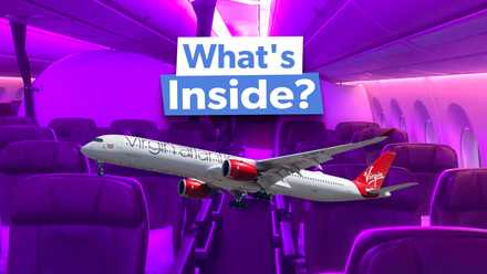 What's Inside a Virgin Atlantic A350?