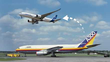 Airbus A300 and Airbus A350