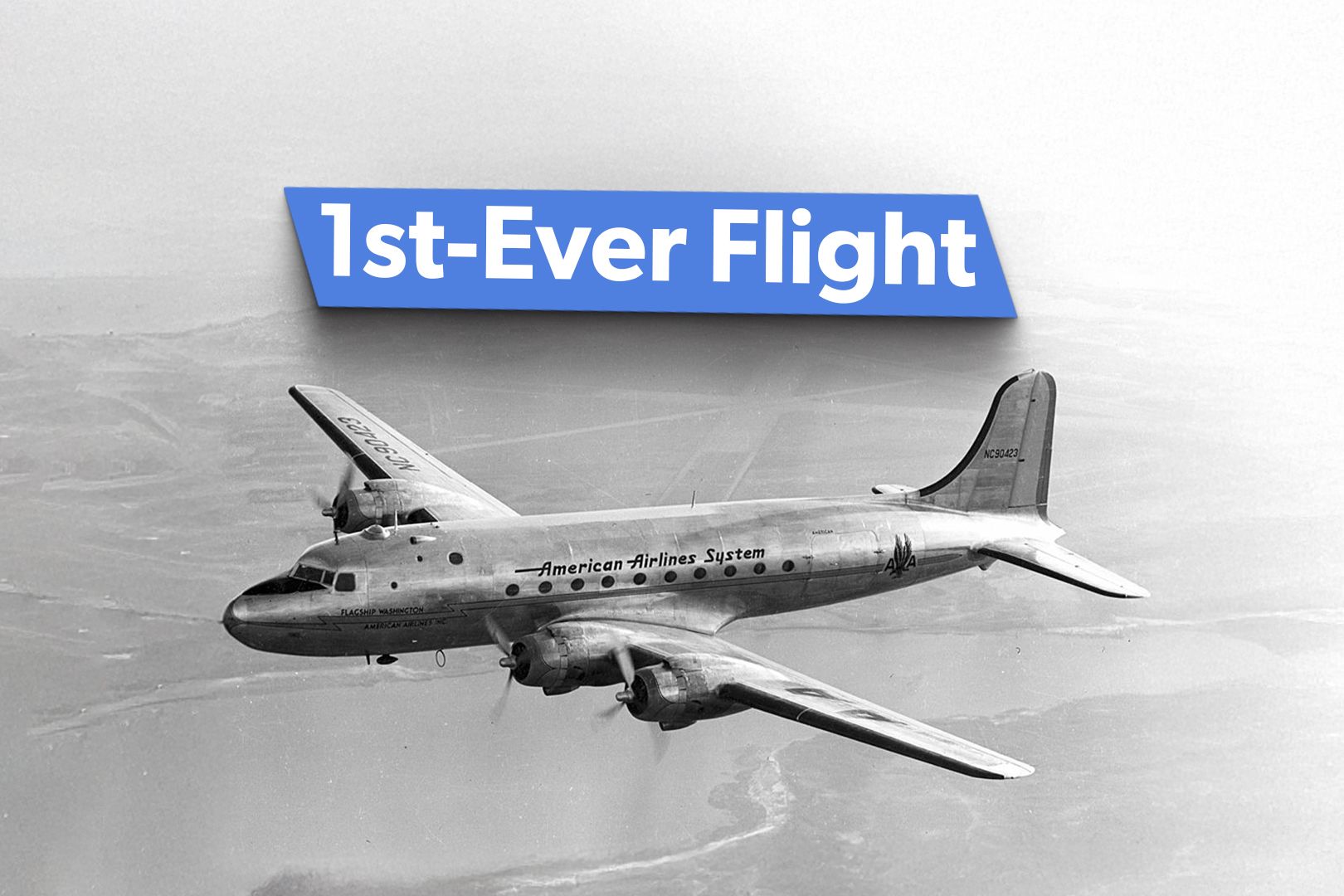 What Was The 1st Transatlantic Commercial Airline Flight?