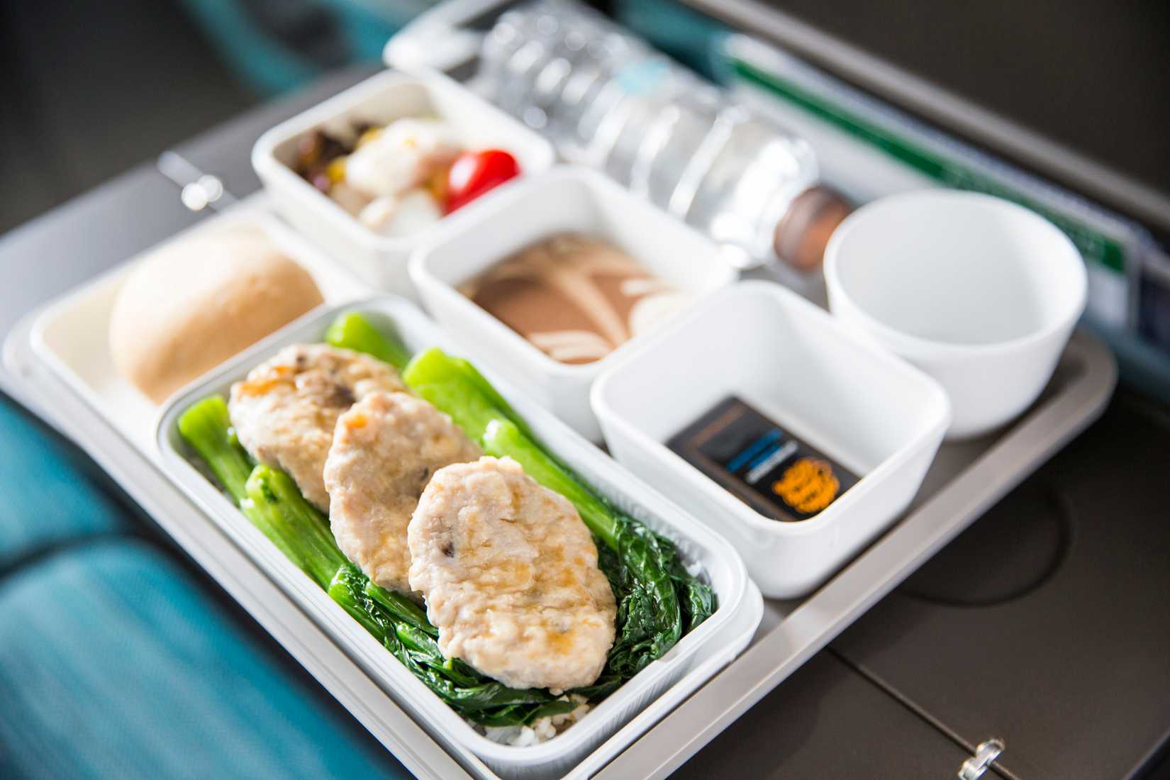 Cathay Pacific Economy Cabin Meal