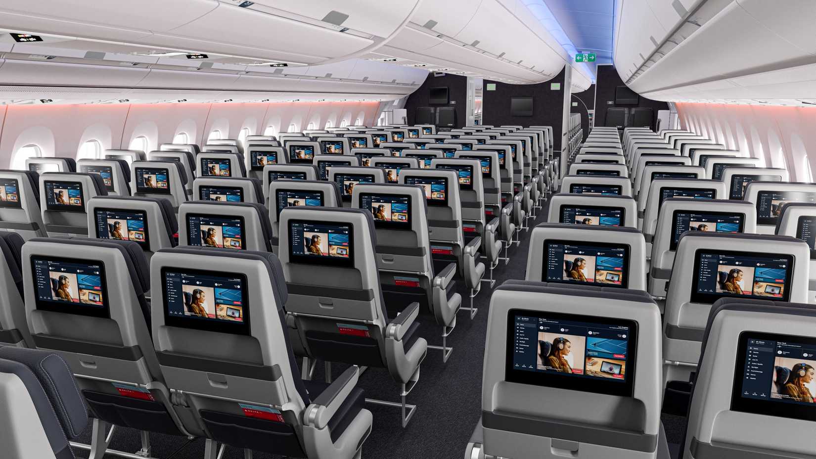 A  view of Delta's A350 Cabin Refresh