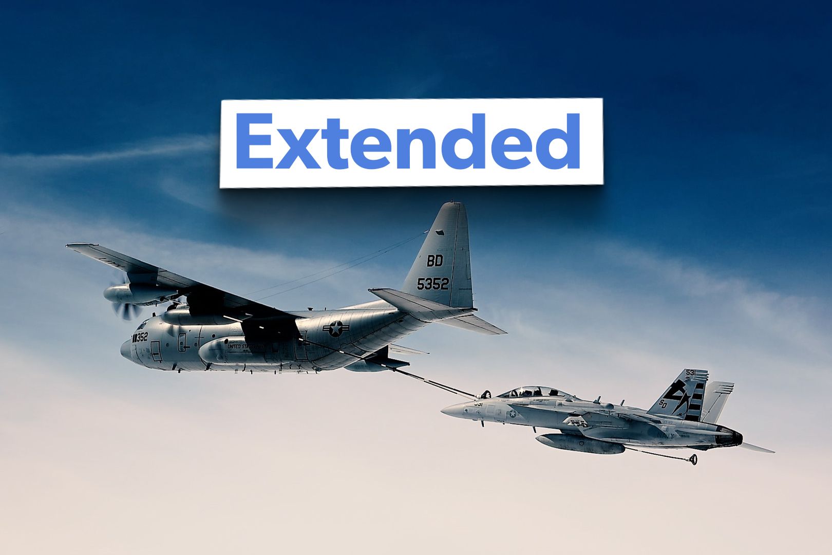 How Has The US Navy Extended The KC-130T's Refueling Capabilities?