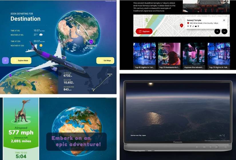 Mappath Graphics Flying How In-Flight Moving Maps Work