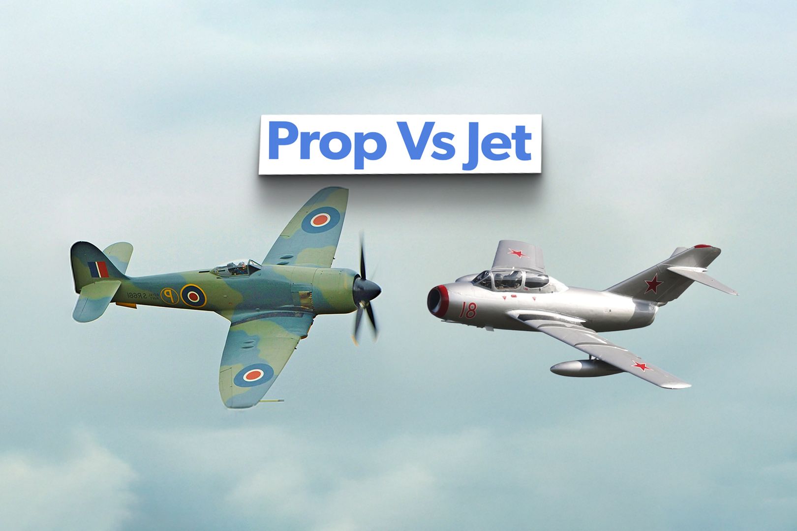 The Time A Hawker Sea Fury Propeller Fighter Took Down A MiG-15 Jet