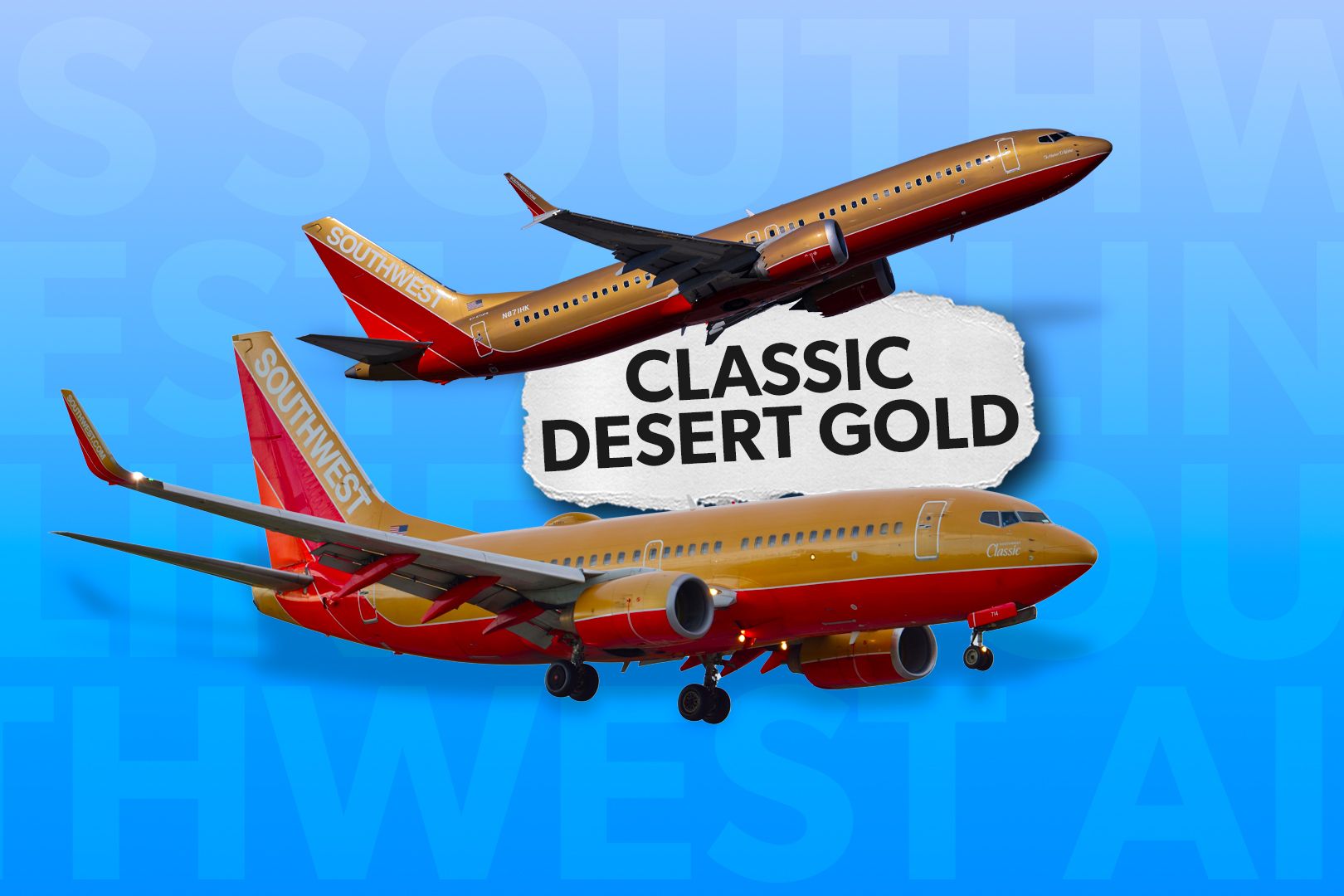 How Long Was Southwest Airlines' Original Livery Around For 3x2