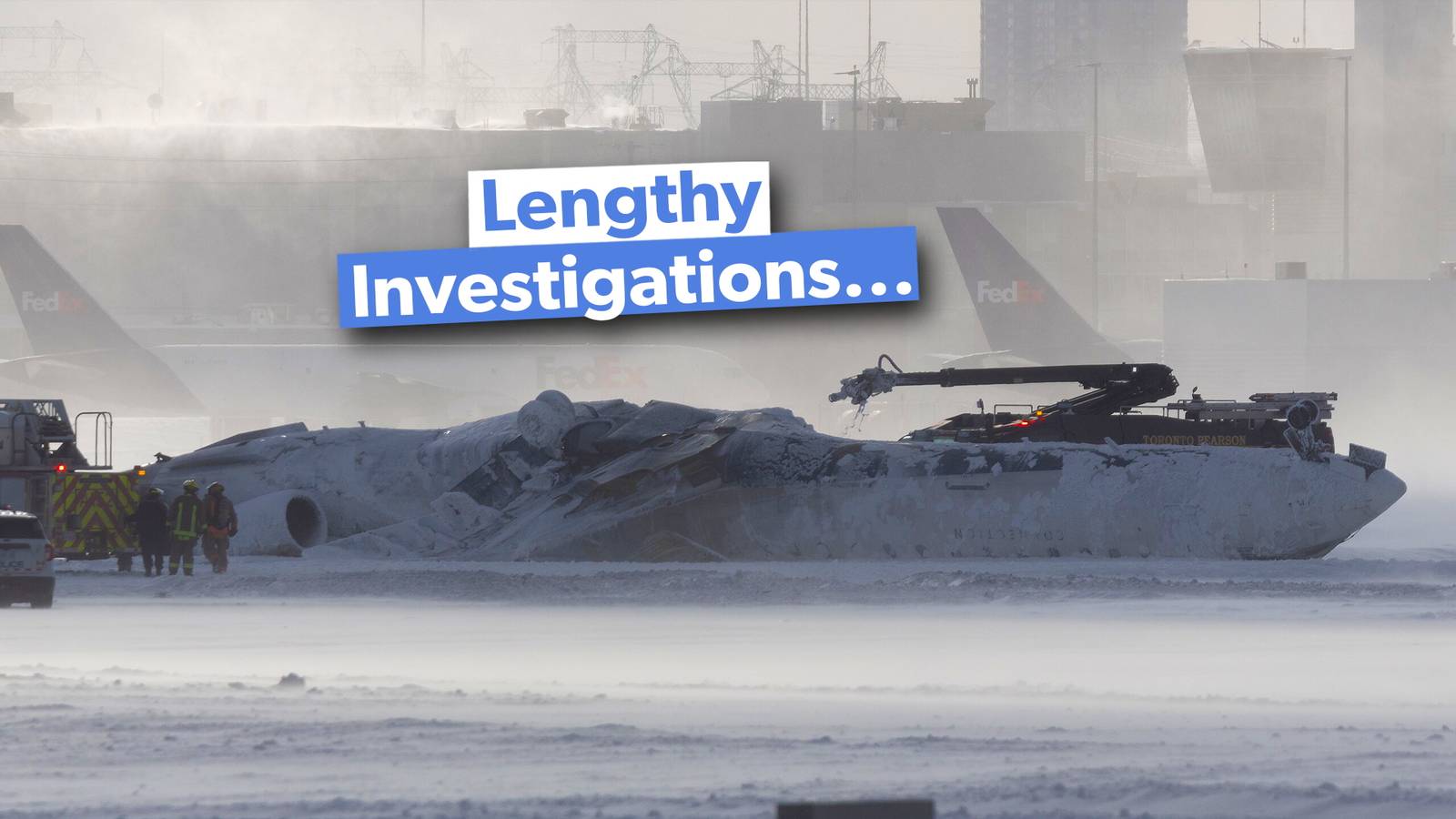 Why It Takes So Long To Remove Aircraft After A Crash