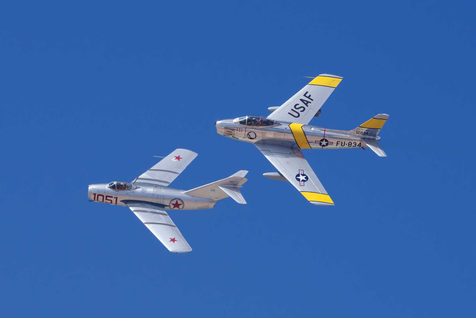 MiG-15 vs F-86