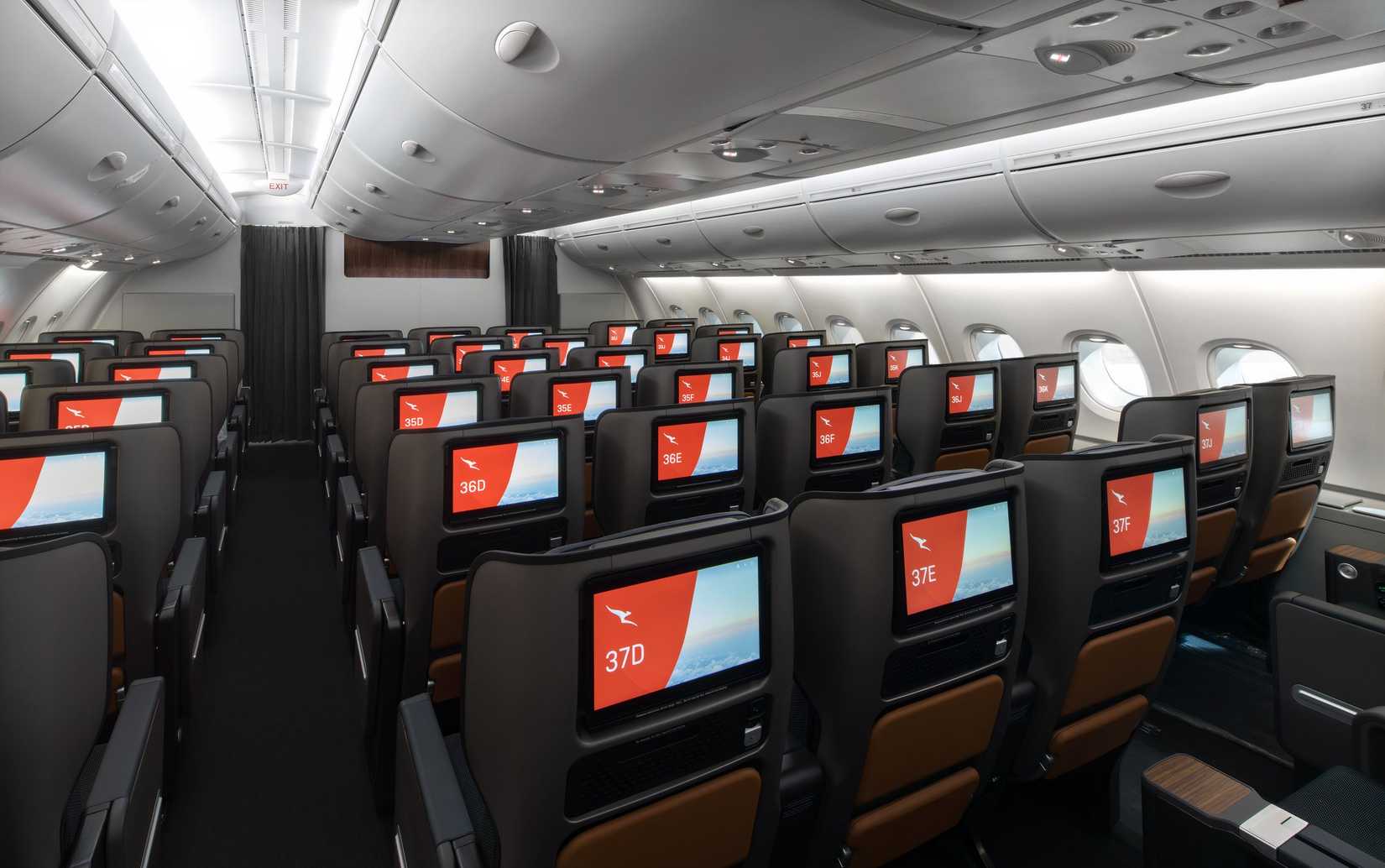 Qantas Airbus A380 premium economy