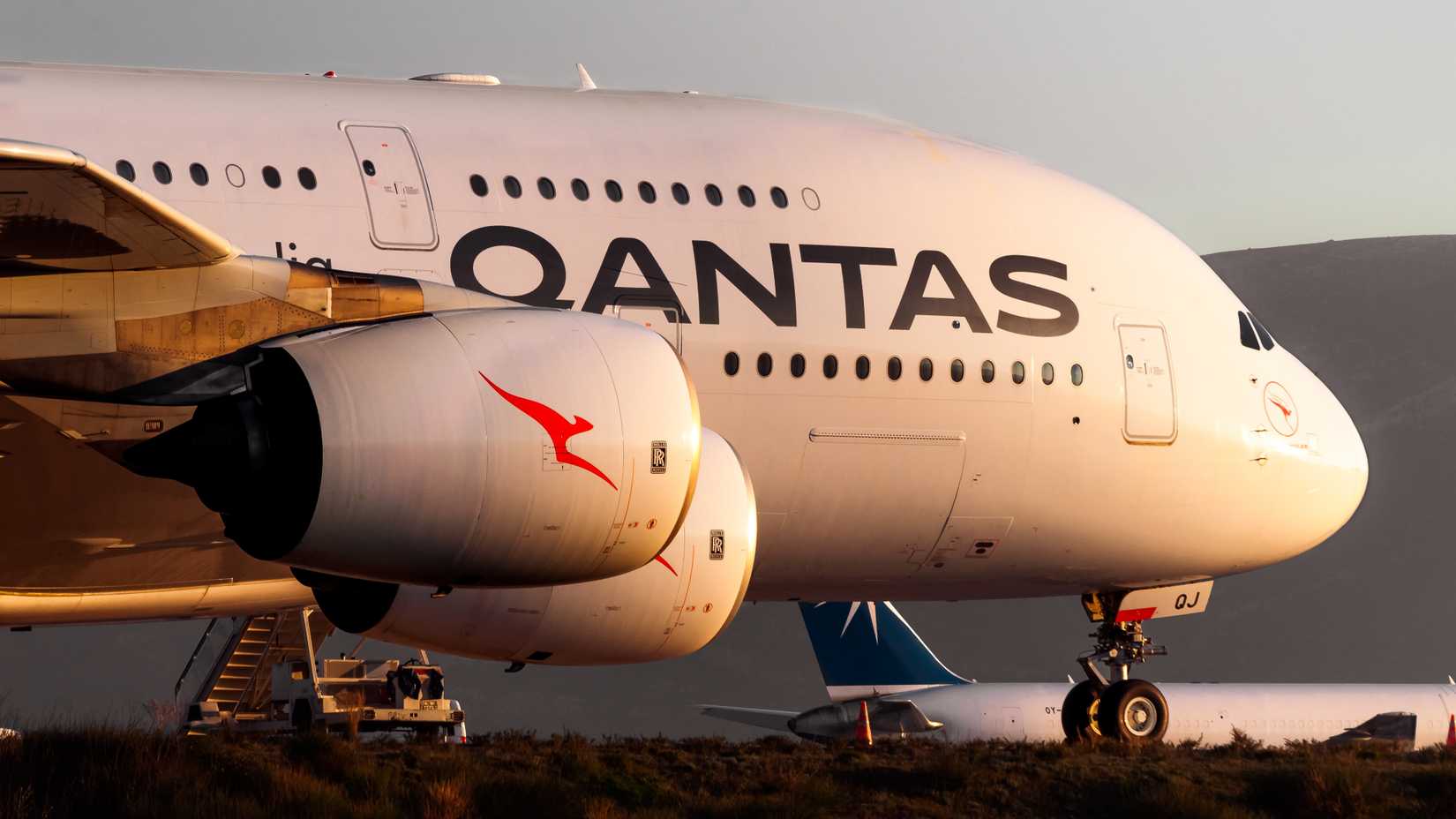 Qantas Airbus A380 shutterstock\_2425089561