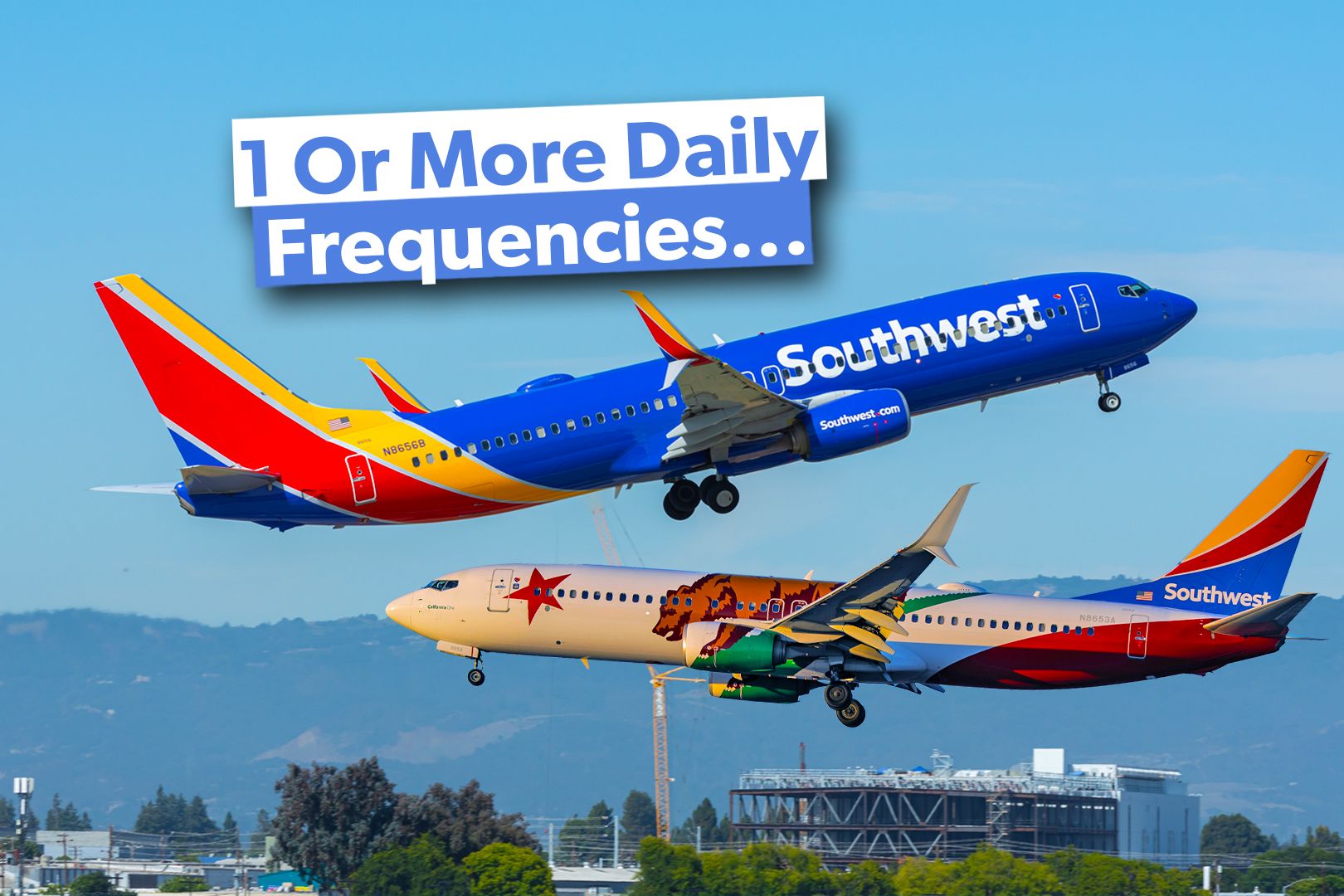 What Are Southwest Airlines' Top Boeing 737-800 Routes From Oakland?
