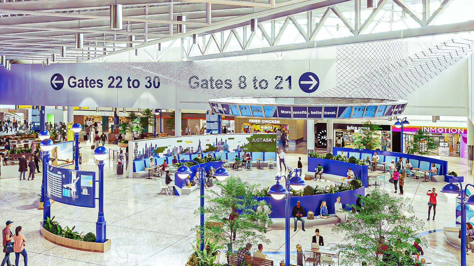 Inside JetBlue's Plans For The New Terminal 5 At New York-JFK Airport