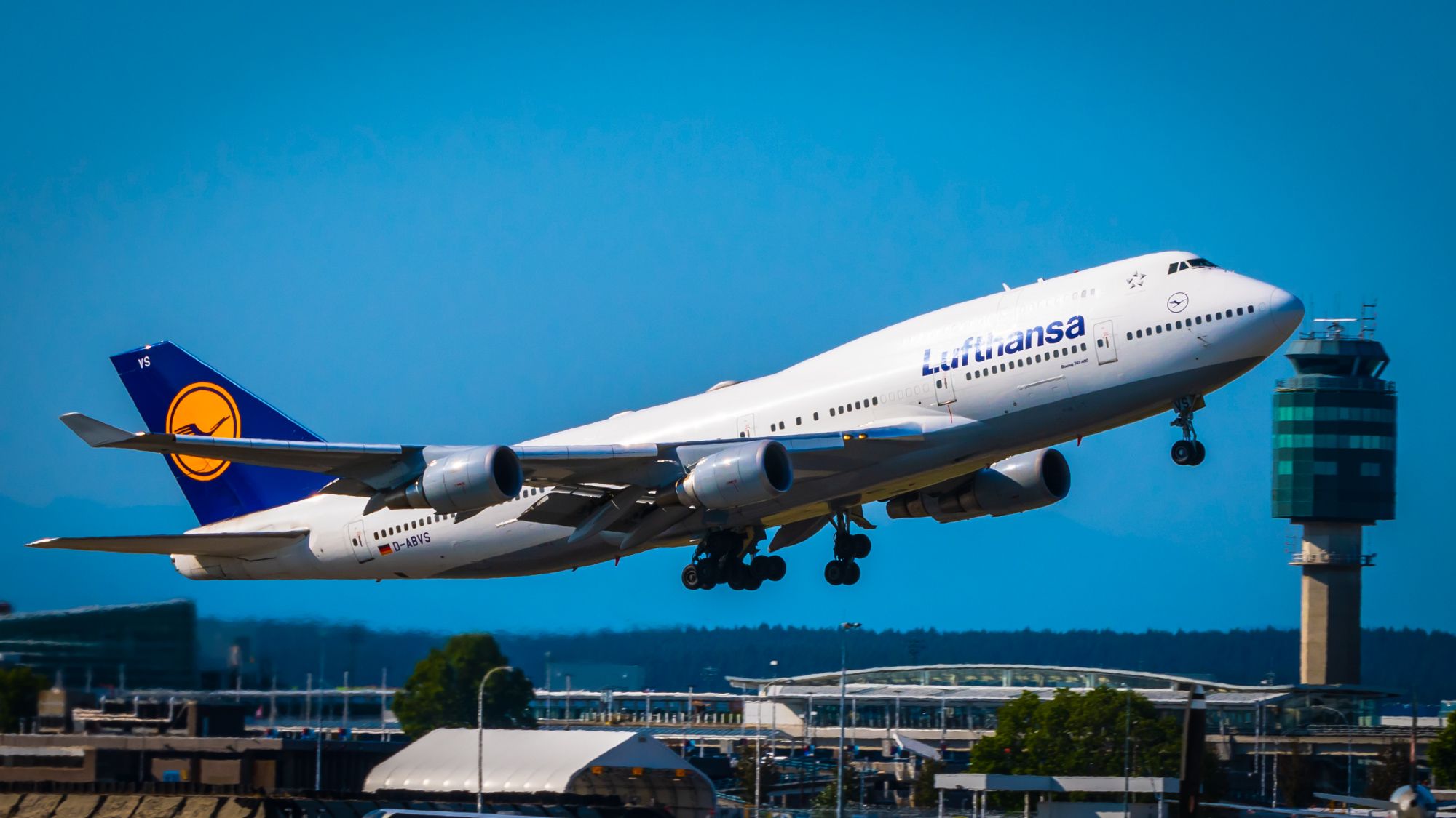 LH Lufthansa Aviationtag B747-400 コンビ JC Wings Lufthansa B747-400 D-ABTE (with limited edition
